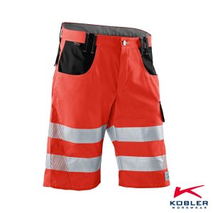 Kübler® REFLECTIQ Shorts 2307 warnrot EN ISO 20471