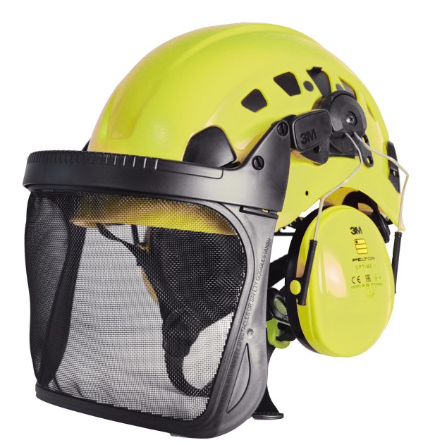 Petzl® Forst-Helmkombination Hi-Viz gelb