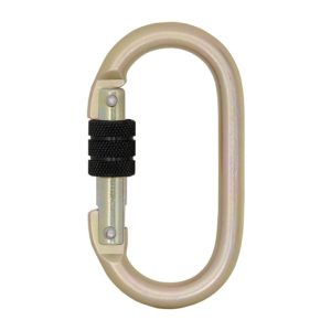 Stahl-Karabiner mit Schraubverschluss
