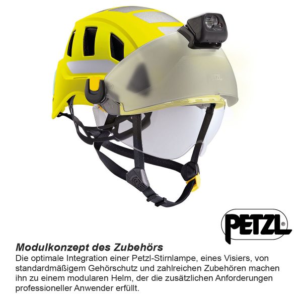 Petzl® Helm STRATO VENT HI-VIZ