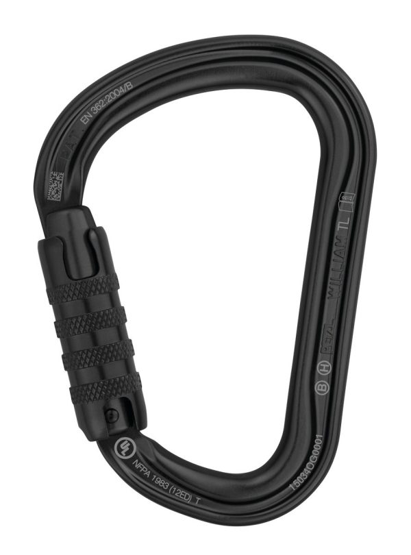 Petzl® Aluminiumkarabiner Arbeitsschutz für Höhenarbeit