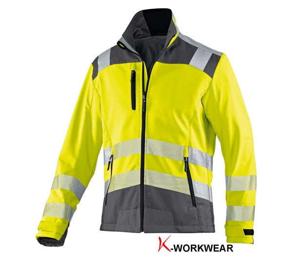 Kübler® REFLECTIQ Softshell Jacke EN ISO 20471