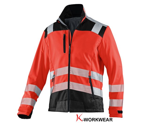 Kübler® REFLECTIQ Softshell Jacke EN ISO 20471