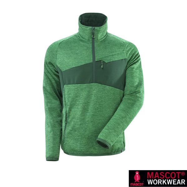 Mascot® ACCELERATE Fleecepullover mit kurzem Reißverschluss