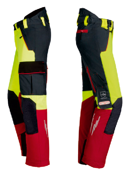 Forstschutz-Bundhose Stretch Forest Jack Red pro