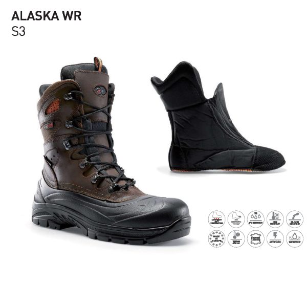 Winter-Sicherheitsstiefel ALASKA WR S3 Garsport