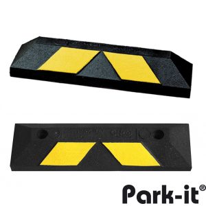Home Park-it® Radstopp schwarz/weiß LxBxH 550 x 150 X 100 mm