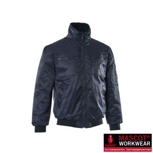 Mascot Pilotjacke ALASKA marine – warm & wasserabweisend | Bärennylon®