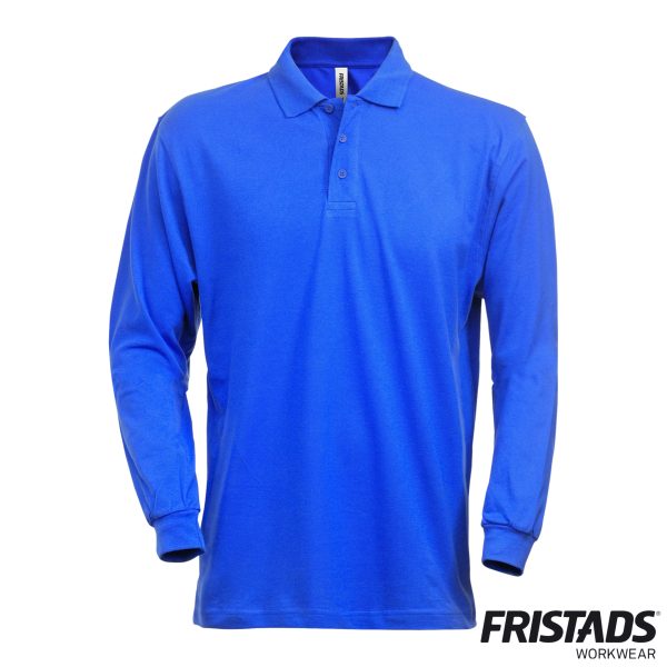 A-Code Poloshirt Langarm 1722 blau *RP* – Bild 2