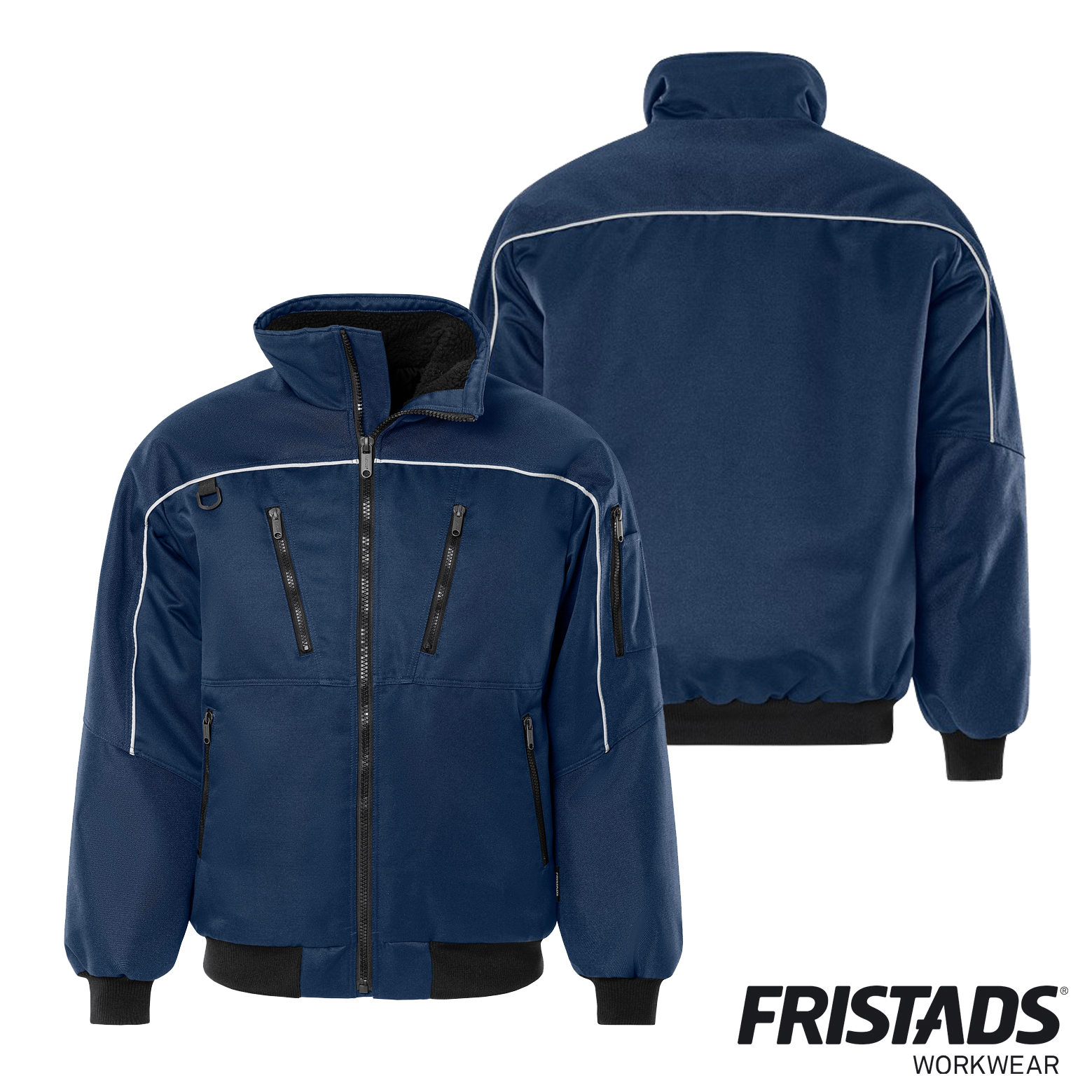 Fristads® Winter Pilotenjacke 464 PP | Warm, robust & wasserabweisend – Bild 6