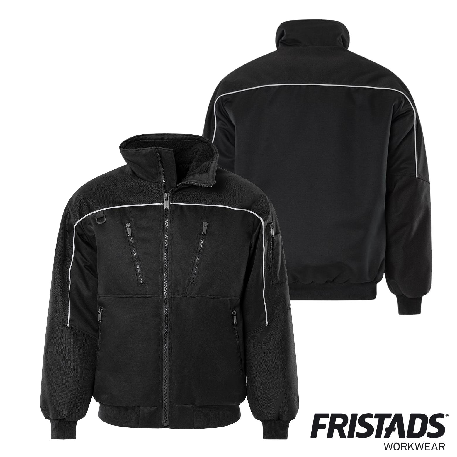 Fristads® Winter Pilotenjacke 464 PP | Warm, robust & wasserabweisend – Bild 5