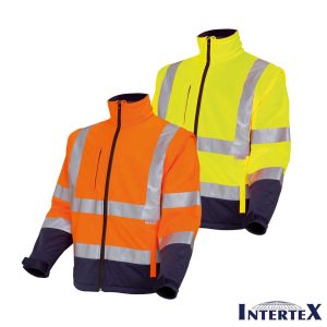 Hi-viz Softshell-Jacke 120 - Wind- und wasserabweisende Warnschutzjacke