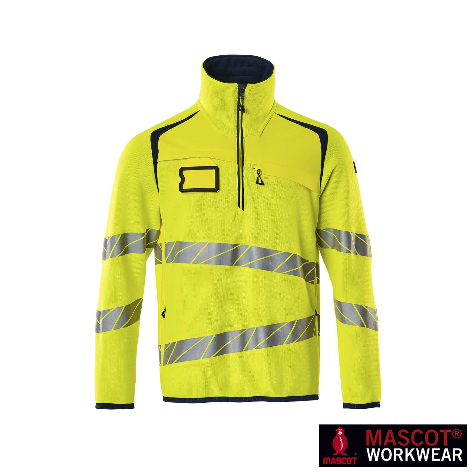 MASCOT® ACCELERATE SAFE Strickpullover mit ZIP 19005 – Bild 6