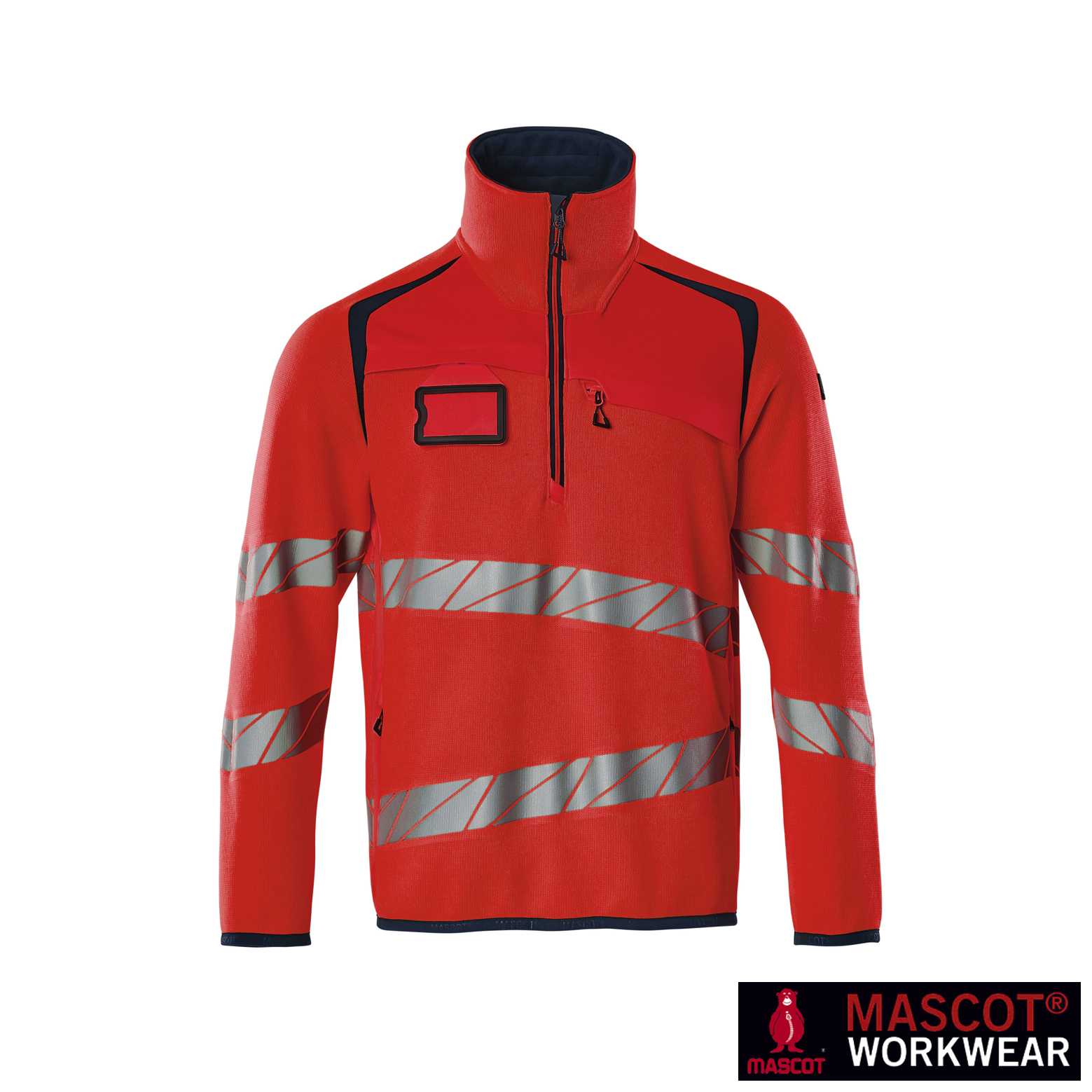 MASCOT® ACCELERATE SAFE Strickpullover mit ZIP 19005 – Bild 2