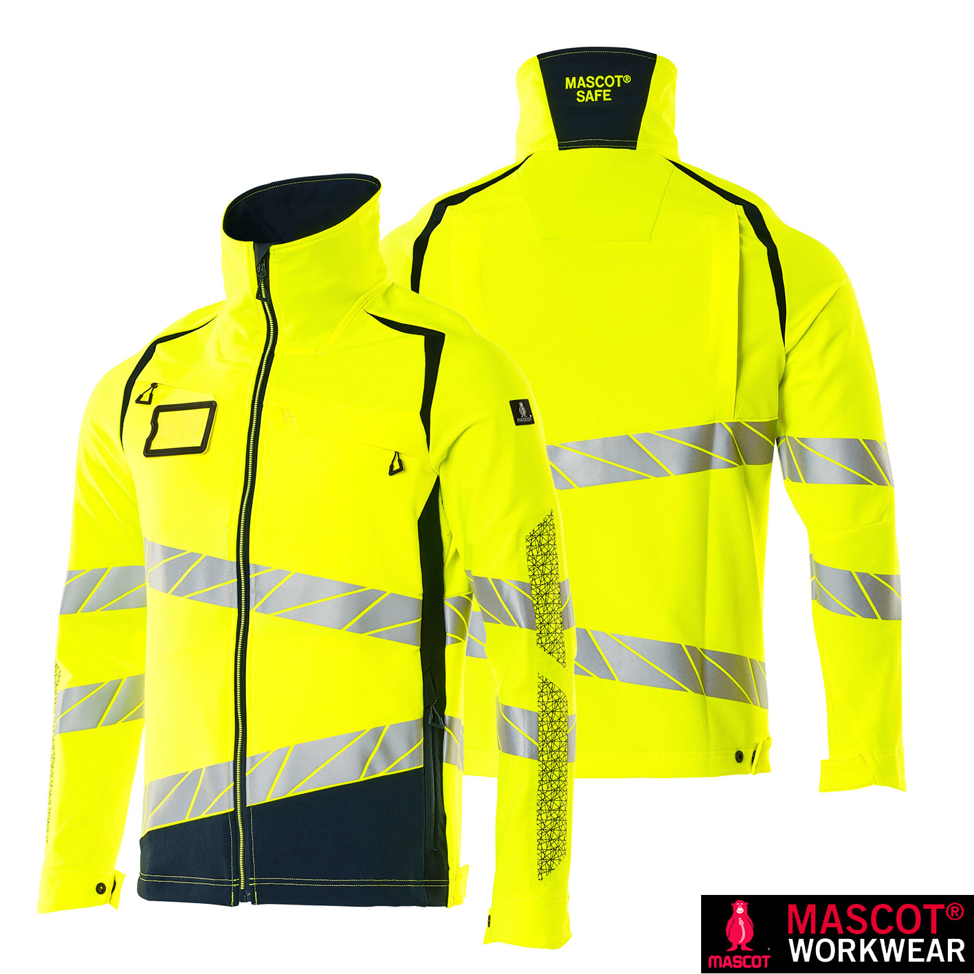 MASCOT® ACCELERATE SAFE Jacke 19009 | Stretch – Bild 4