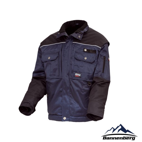 Rough Wear Winterjacke DACHSTEIN marine/schwarz