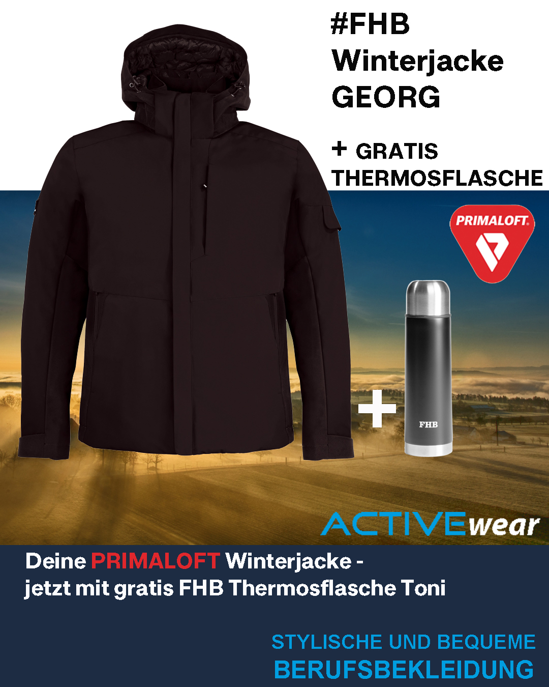 FHB Winterjacke GEORG + Thermosflasche Toni – Bild 18