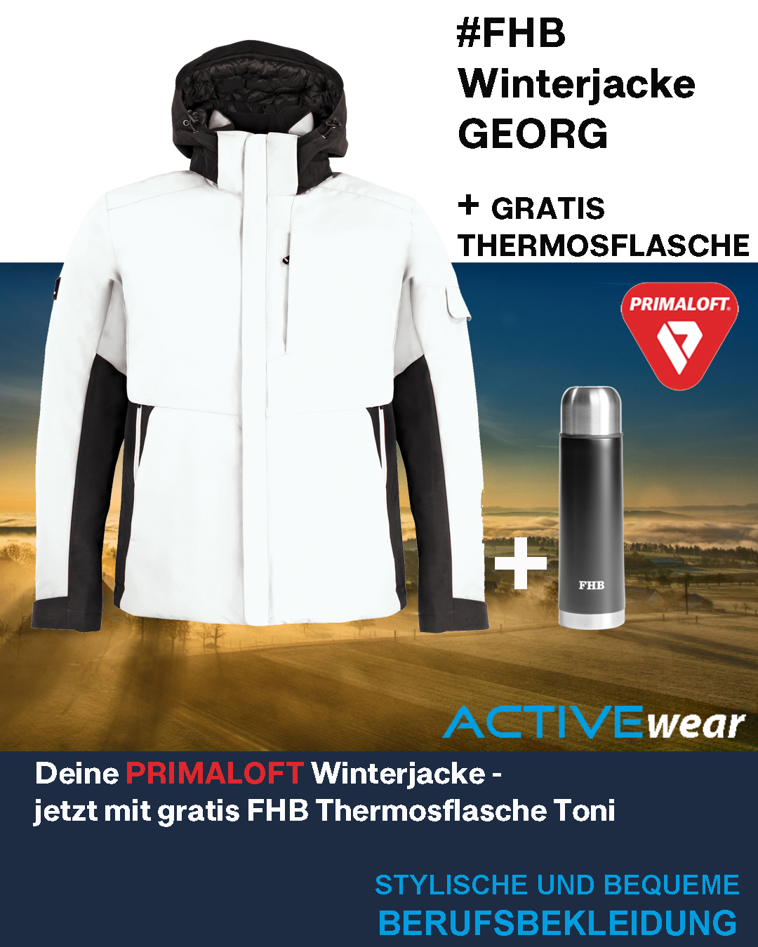 FHB Winterjacke GEORG + Thermosflasche Toni – Bild 22