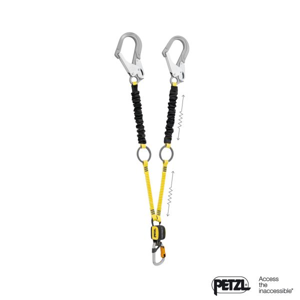 Petzl® Verbindungsmittel ABSORBICA®-Y TIE-BACK MGO