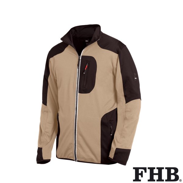 FHB Jersey-Fleece-Jacke RALF 784611