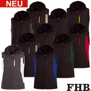 FHB Softshell-Weste JUSTUS 79110
