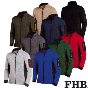 FHB Strick-Fleece-Jacke CHRISTOPH 79595