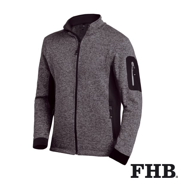 FHB Strick-Fleece-Jacke CHRISTOPH 79595