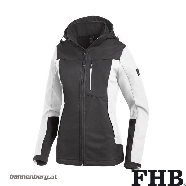 FHB Damen-Softshell-Jacke JULIA