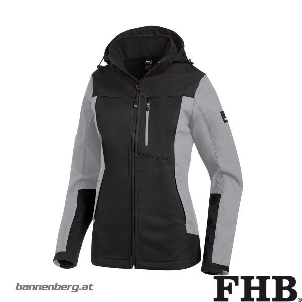 FHB Damen-Softshell-Jacke JULIA