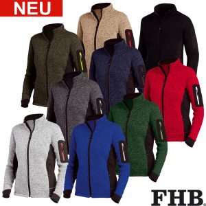 FHB Damen-Strick-Fleecejacke MARIEKE 79596
