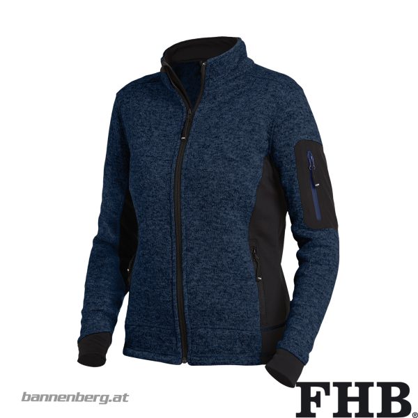 FHB Damen-Strick-Fleecejacke MARIEKE 79596