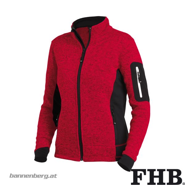 FHB Damen-Strick-Fleecejacke MARIEKE 79596