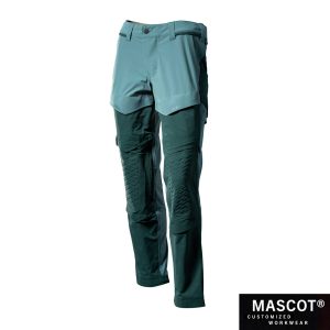 MASCOT® CUSTOMIZED Hose mit Knietaschen hell waldgrün/waldgrün 22279 - 56