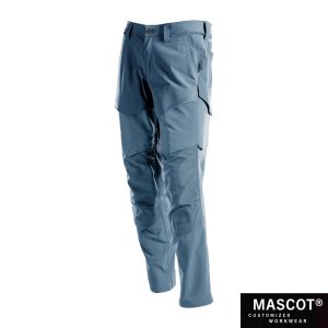 MASCOT® CUSTOMIZED Hose mit Knietaschen steinblau 22379