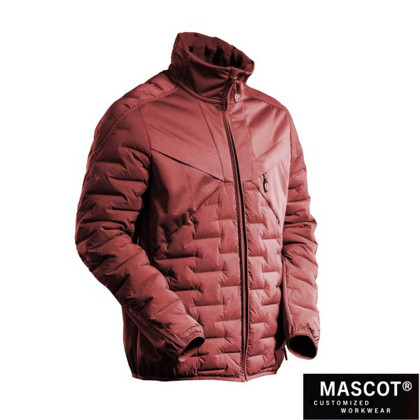 MASCOT® CUSTOMIZED Stepp/Stretch-Jacke herbstrot 22015