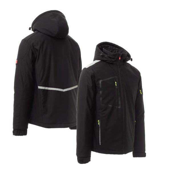 Winter-Softshell Jacke STREAM PAD – Bild 10