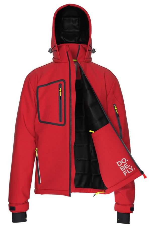 Winter-Softshell Jacke STREAM PAD – Bild 2