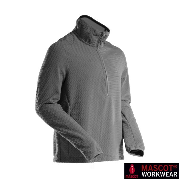 MASCOT® CUSTOMIZED Microfleece Pullover mit kurzem Reißverschluss 22703-639 – Bild 10