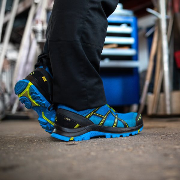 Haix® BLACK EAGLE Safety 40.1 low/blue-citrus – Bild 2