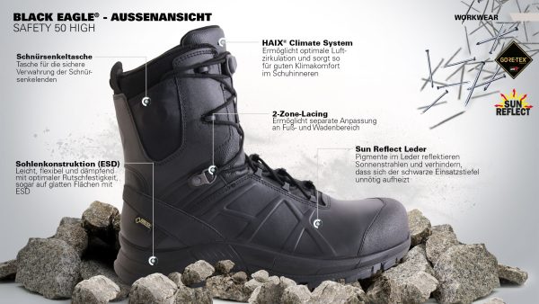Haix® BLACK EAGLE Safety 50 high – Bild 3