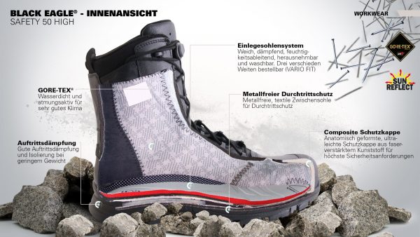 Haix® BLACK EAGLE Safety 50 high – Bild 4
