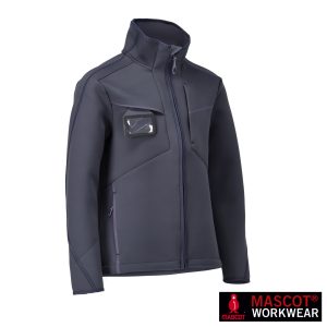 MASCOT® CUSTOMIZED Softshelljacke Schwarzblau 22085-662