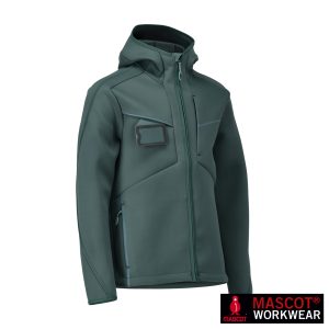 MASCOT® CUSTOMIZED Softshelljacke mit Kapuze Waldgrün 22086-662