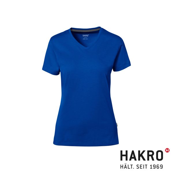 HAKRO COTTON TEC® Damen V-Shirt No. 169 – Bild 5