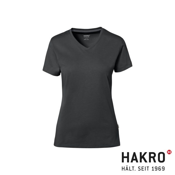 HAKRO COTTON TEC® Damen V-Shirt No. 169 – Bild 8