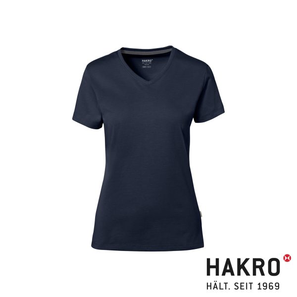 HAKRO COTTON TEC® Damen V-Shirt No. 169 – Bild 9