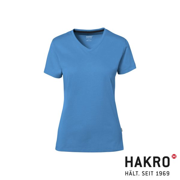 HAKRO COTTON TEC® Damen V-Shirt No. 169 – Bild 11