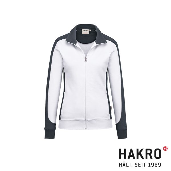HAKRO Damen Sweatjacke Contrast MIKRALINAR® No. 277 – Bild 2