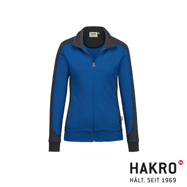 HAKRO Damen Sweatjacke Contrast MIKRALINAR® No. 277 – Bild 5