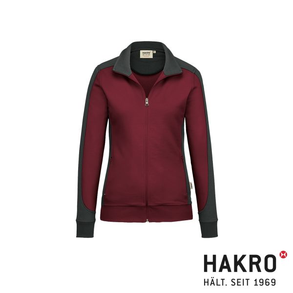 HAKRO Damen Sweatjacke Contrast MIKRALINAR® No. 277 – Bild 6